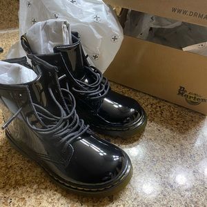 Authentic Dr. Martens Patent Boot